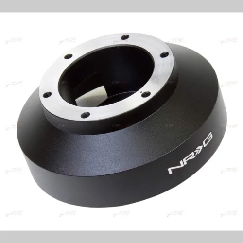 Vista 5 de NRG Innovations NRG-SRK-101H Racing Style, Adaptador de buje corto de liberación rápida para volante, patrón de pernos 6 X 70mm, cuerpo negro