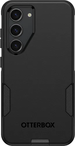 Vista 3 de OtterBox Funda para Galaxy S23 Commuter Series, negra, delgada y resistente, apta para bolsillo, con protección de puerto