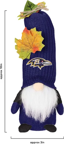 Vista 4 de FOCO NFL Unisex-Adult NFL Team Logo Mixed Harvest Stuffed Figure 10" Plush Gnome