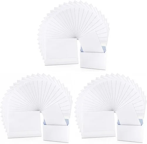 Vista 8 de Pralb Paquete de 200 sobres de papel kraft blanco de 4 x 6, sobres