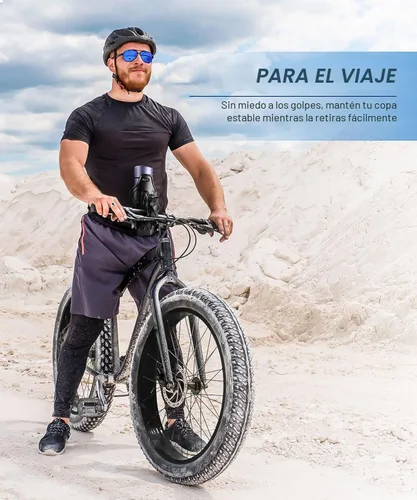 Vista 2 de FODSPORTS Portavasos para motocicleta, ATV, soporte mejorado para bebidas de motocicleta con abrazadera de metal de 0.5 a 1.57 pulgadas, soporte