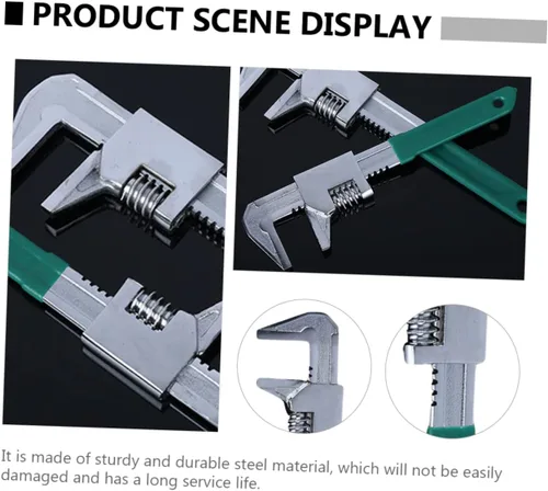 Vista 5 de DOITOOL Llave tipo F llave de ángulo recto Herramientas especiales Llave inglesa Herramientas de fontanería ajustable Llave F Llave angular Alicates
