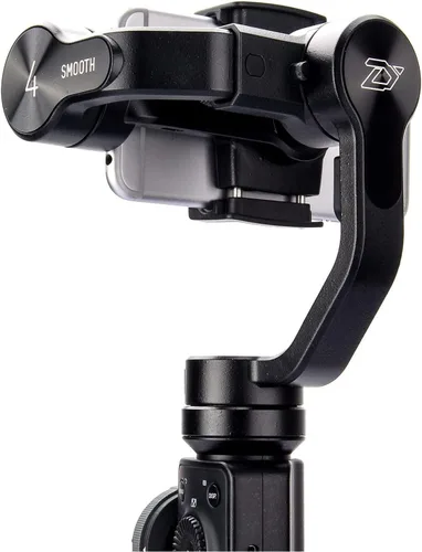 Vista 6 de Zhiyun Smooth 4 estabilizador de cardán para teléfono inteligente, iPhone, Android, teléfono celular, 3 ejes, cardán de mano para vlogging, YouTube