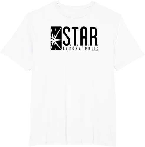 Vista 9 de The Flash Camiseta con logotipo de la serie TV S.T.A.R. Labs, Blanco, S