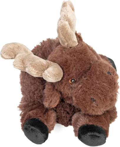 Vista 2 de Wild Republic Ecokins Mini alce, animal de peluche, 8 pulgadas, regalo para niños, juguete de peluche, hecho de botellas de agua recicladas hiladas