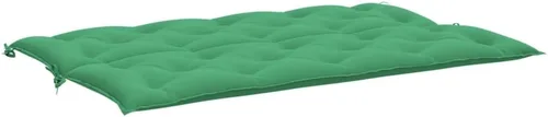 Vista 37 de Cojín de banco de jardín, color verde brillante, 39.4 pulgadas x 19.7 pulgadas + 19.7 pulgadas x 2.8 pulgadas, cojines de tela Oxford para sillas