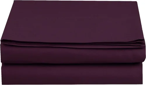 Vista 45 de Elegant Comfort Sábana Plana de 1 Pieza de Calidad Hotelera Premium, Lujosa y Más Suave Sábana Plana de Microfibra de Calidad Hotelera Premium 1500