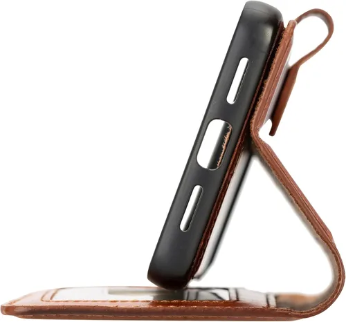 Vista 8 de BLACKBROOK Juego de funda y cartera magnética desmontable 2 en 1 para iPhone 13 Pro Max, cartera desmontable de cuero de grano completo Carter