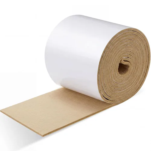 Vista 10 de Jecery Rollo de fieltro adhesivo de 1/4 x 6 x 1.25 yardas, cojín acolchado autoadhesivo para pies, acolchado cómodo para aliviar la presión, soporte