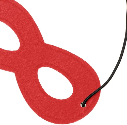 Vista 27 de Máscaras de ojos de superhéroes para niños Negro