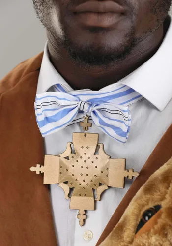 Vista 3 de Collar Rey Jaffe de Coming to America Multicolor