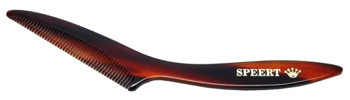 Vista 31 de #10 Peine de dientes estrechos hecho a mano Tortuga Havana Acetato fino recto fino desenredante Parting Grooming Teasing Peluquería Peluquería