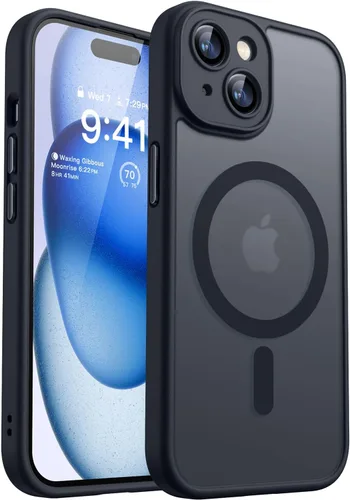 Vista 111 de CANSHN Funda magnética compatible con iPhone Air (6.5 pulgadas), mejorada [protección completa de la cámara] [compatible con Magsafe]