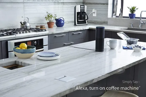 Vista 6 de Kasa Smart TP-Link Enchufe WiFi con monitoreo de energía - Conexión WiFi confiable, no requiere concentrador, funciona con Alexa Echo y Google