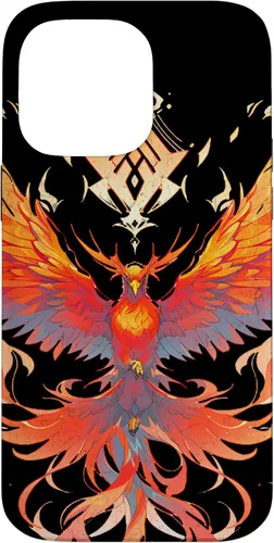 Vista 21 de iPhone 16 Rising Phoenix Fire Fenix - Símbolo de renacimiento y fuerza caso