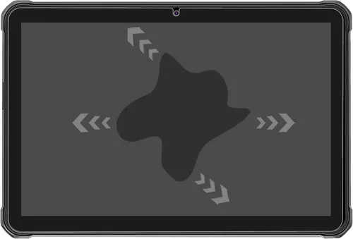 Vista 6 de Mr.Shield Protector de pantalla para HOTWAV R6 Pro Rugged Tablet 10.1 pulgadas [Vidrio templado] [Vidrio Japón con dureza 9H] Protector de pantalla
