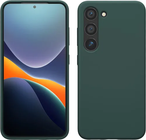 Vista 115 de kwmobile Funda compatible con Samsung Galaxy S9 - Funda de silicona TPU con acabado suave - Blue Reef