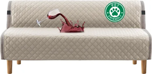 Vista 29 de Turquoize Funda 100 % impermeable para sillón de ala, protector de sofá, triple antideslizante, protector de muebles para mascotas, niños, perros
