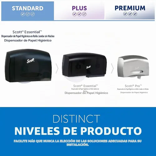 Vista 11 de kimberly-clarke 9602 Dispensador de pañuelos y cuarto de baño tela Bundle, 1 Negro, diseño de rollo de trozo, montado en la pared, compatible