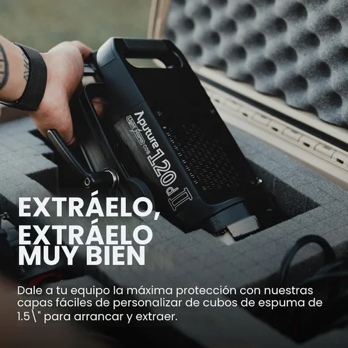 Vista 5 de Condition 1 Maletín rígido impermeable vacío de 45" con ruedas – Candado, Aprobado por la TSA, Almacenamiento de equipaje largo, Resistente al agua