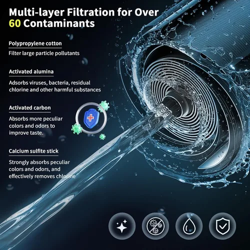 Vista 9 de HOMELODY Filtro de agua para grifo de fregadero 3.0 – Pantalla LED mejorada de 3000 – 4000 L, filtro de grifo de agua que reduce el plomo, cloro