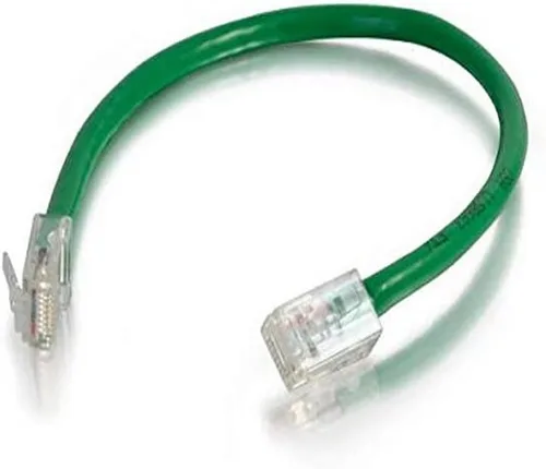 Vista 89 de C2G, cables Cat 6, parche de cables sin arranque, Negro
