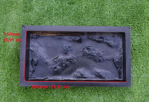 Vista 2 de SvitMolds 8pcs moldes de plástico de fundición de hormigón pavimentación caminos jardín pavimento piedra patio # S33
