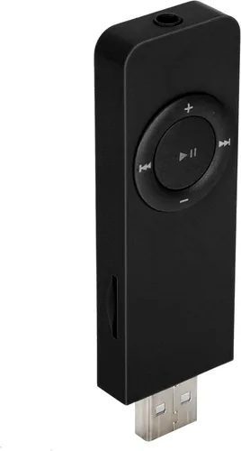 Vista 6 de Reproductor de MP3, reproductor de MP3 portátil con unidad flash USB, reproductor de música MP3 de sonido de alta fidelidad, soporta hasta 32 GB