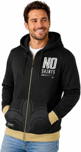 Vista 12 de Outerstuff NFL - Sudadera con capucha para hombre con cremallera completa en colores del