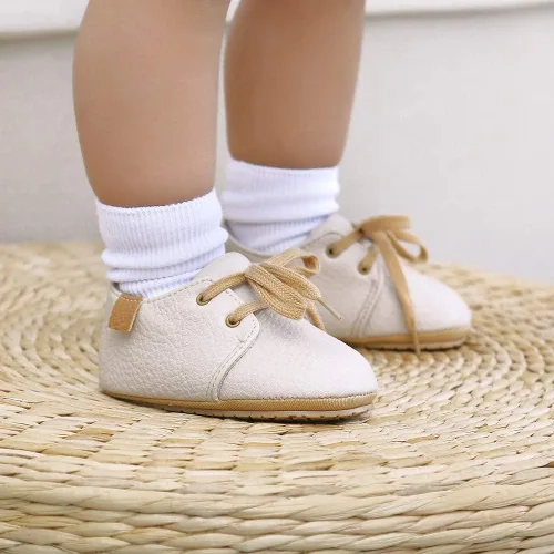 Vista 2 de Meckior Botas para aprender a caminar unisex para recién nacidos, niños y niñas, terciopelo, suela de goma antideslizante, zapatos cálidos de forro