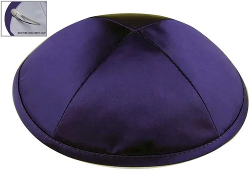Vista 37 de Zion Judaica Deluxe Satin Kippot Bulk Packs Kippas o Kippa Individual Incluye Clips Kipa Gratis