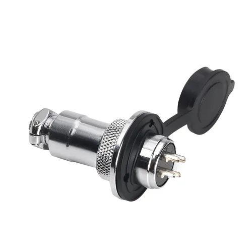 Vista 14 de Heyiarbeit Plata GX16 7A 2P Conector de Aviación Hembra Panel de Alambre Accesorios de chasis de alimentación Conector de metal Aviación 1 unids