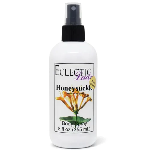 Vista 8 de Eclectic Lady Spray corporal de madreselva, doble fuerza, 2 onzas de niebla corporal