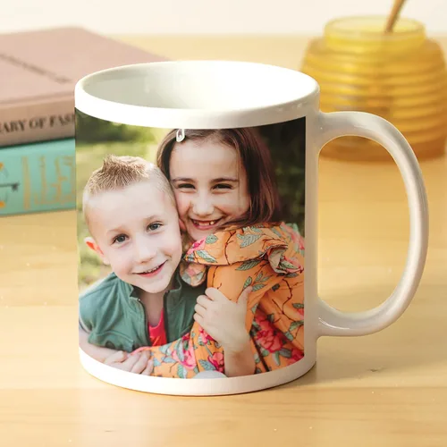 Vista 8 de Let's Make Memories Taza de fotos personalizada con mensaje, taza de café personalizada, ilustraciones para niños o tu foto y texto, para ella