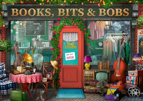Vista 4 de Ravensburger Books, Bit's & Bobs 12000284 - Rompecabezas de 1000 piezas para adultos, herramientas hechas a mano, fabricado en Alemania, cada pieza