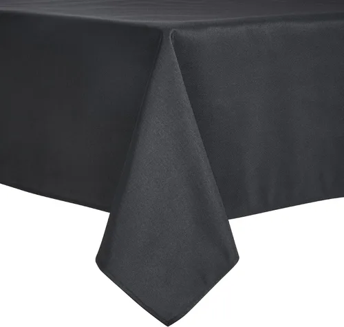 Vista 8 de Mantel redondo marfil Poliéster lavable Resistente a las arrugas 120 pulgadas Mantel de mesa de alta calidad para vacaciones, bodas, fiestas