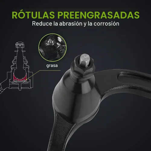 Vista 3 de AUTOSAVER88 Kit de brazo de control superior delantero compatible con Lincoln Mark LT 2006-2008 - 4WD, Ford F-150 2005-2008 solamente