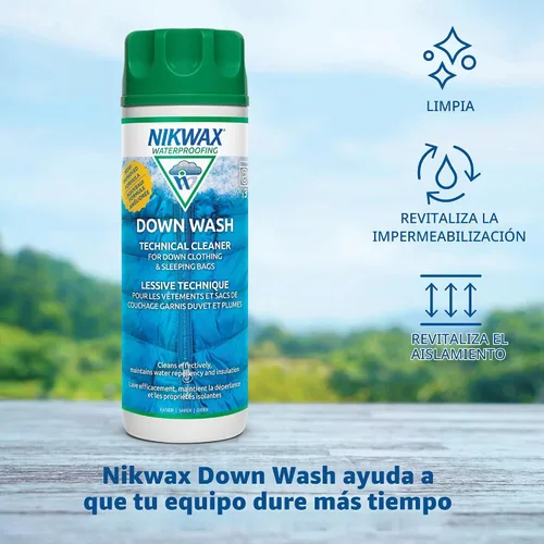 Vista 4 de Nikwax Down Wash Direct 10 onzas