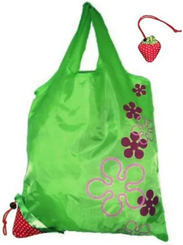Vista 3 de Wrapables Bolsa de compras reutilizable - Plegada en una fresa (juego de 3)