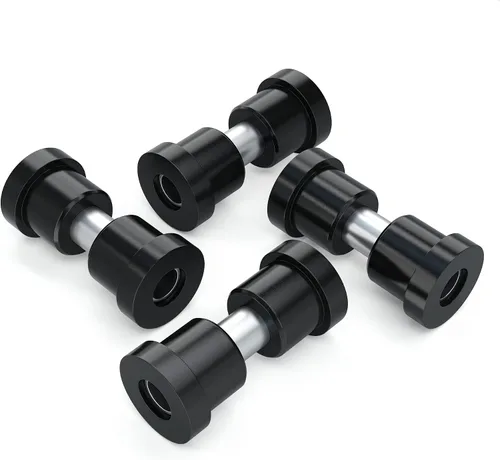 Vista 6 de 10L0L Kit de resorte trasero de 4 hojas para EZGO TXT Electric 1994-up y Gas 1995-2013 carrito de golf, incluye bujes, mangas, pernos en U, OEM