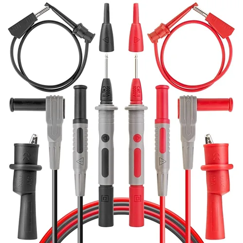 Vista 6 de AstroAI TRMS - Kit de cables de prueba de multímetro digital de 6000 cuentas+multímetro