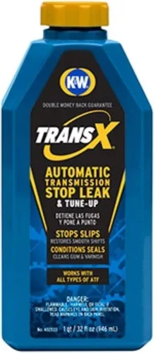 Vista 2 de CRC - Aditivo Slip-Stop Leak-Fix" de Trans-X para eliminar resbalamiento y fugas en transmisiones automáticas Detén las fugas y afina 15 onzas