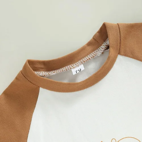 Vista 2 de Bagilaanoe Ropa para recién nacido, traje de otoño e invierno, sudadera para bebé, mameluco de gran tamaño, suéter