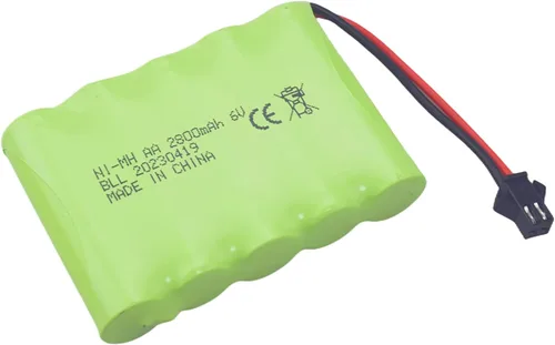 Vista 6 de 2 unids 6.0 V 2800 mAh AA batería recargable con enchufe SM-2P con cable de carga USB para TB141 TB142 DE37 RC coche juguete truco