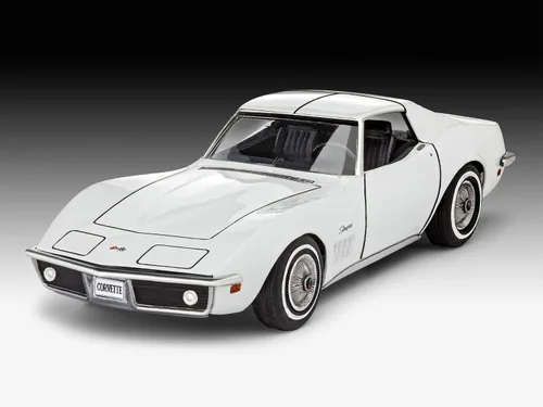 Vista 4 de Revell 1969 Chevrolet Corvette Stingray C3 Kit de modelo de coche todo