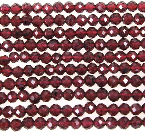 Vista 16 de MJDCB Cuentas sueltas redondas de amazonita natural facetadas de 0.118 in para hacer joyas, pulseras y collares
