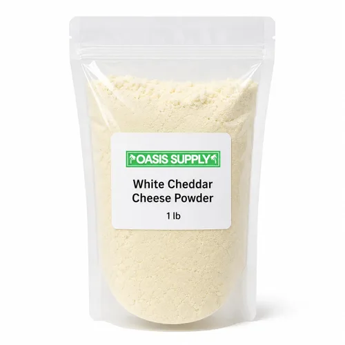 Vista 7 de Oasis Supply, Polvo de queso cheddar, muestreador de 4 onzas de cada cuatro sabores - 16 onzas en total