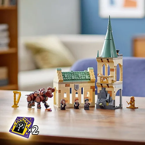 Vista 7 de LEGO Harry Potter Hogwarts: Fluffy Encounter 76387 Kit de construcción; juego de Hogwarts para perros de 3 cabezas; juguete genial y coleccionable