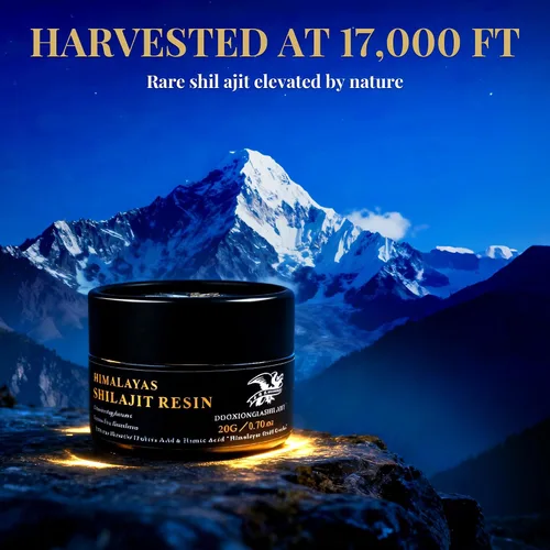 Vista 4 de Resina Shilajit del Himalaya, grado dorado puro, 100% natural con más de 85 oligominerales Impulso de energía y apoyo inmunológico para hombres
