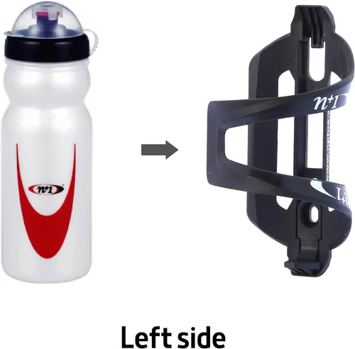 Vista 6 de N+1 Soporte ligero para botellas de bicicleta Jaula de botella de agua de bicicleta de carga lateral para bicicletas de carretera y bicicletas